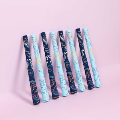 RIPIT Golf Grips - Take a Trip in Sky Blue and Navy