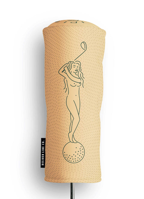 MARILYN PEACH PASTEL GOLF HEAD COVER