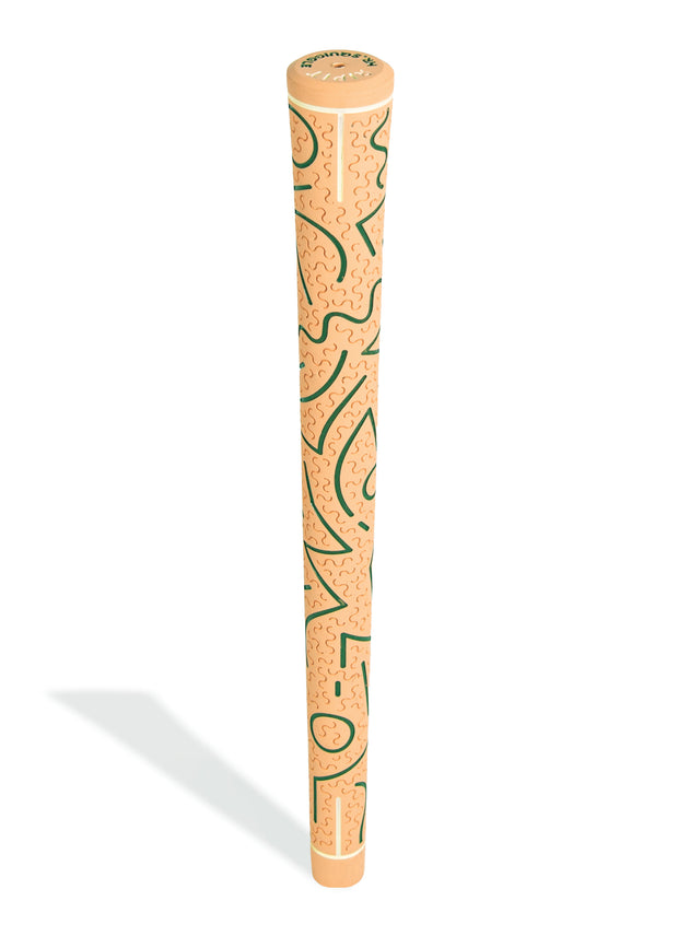 SQUIGGLY COLOURED GOLF GRIP